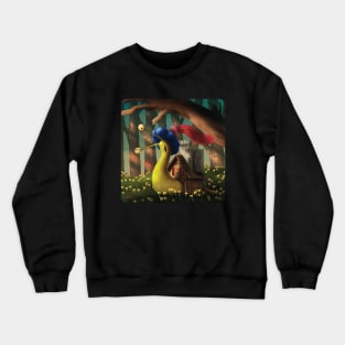 The Bard and His Castle Crewneck Sweatshirt